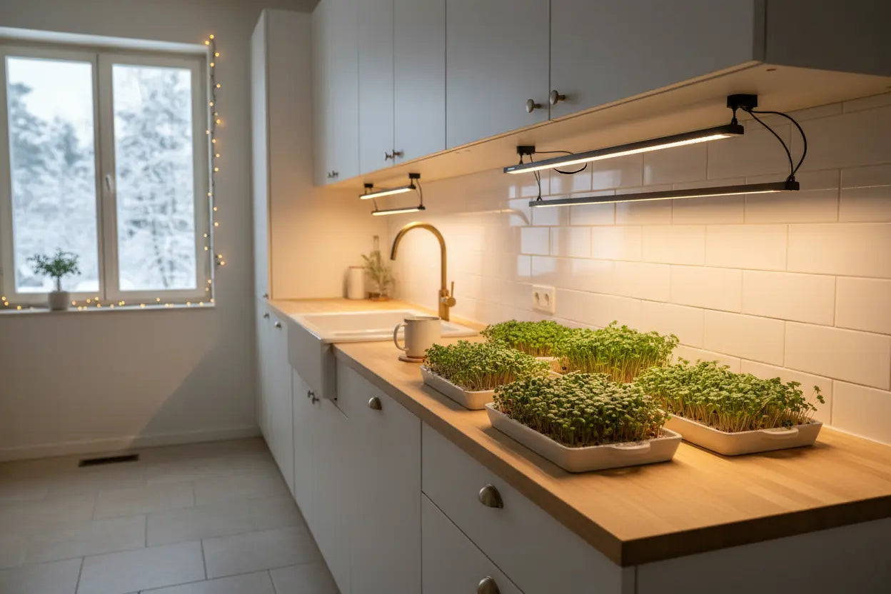 Start Growing Microgreens Before Spring (No Garden Needed)