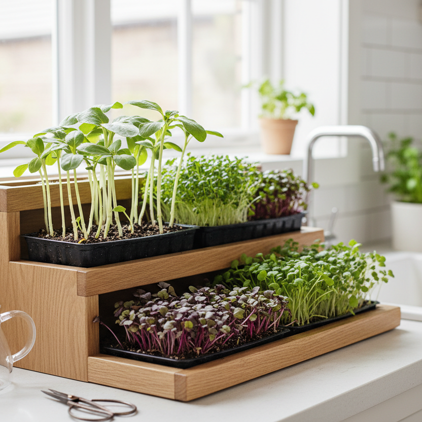 Microgreens for Beginners: How to Start Growing Indoors in 7 Days
