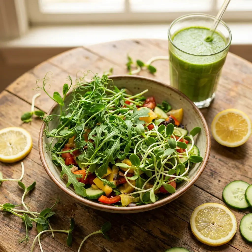 Microgreens for Summer Salads and Smoothies: The 6 Best Varieties