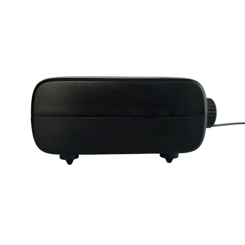 Aquager air pump for hydroponic systems with dual airline outputs for oxygenation