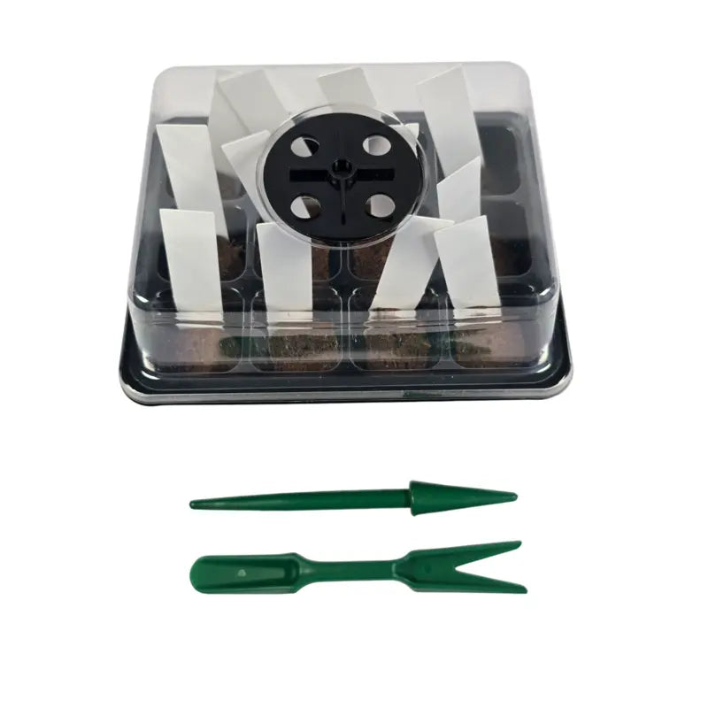 Aquager Grab & Grow Pre-Seeded Starter Kit with seed pods and grow mediums for indoor planting