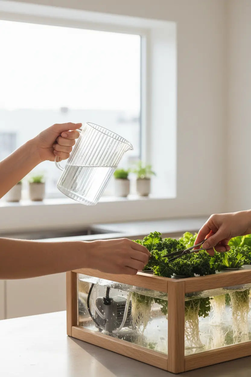 You still need basic consistency (checking water, harvesting)