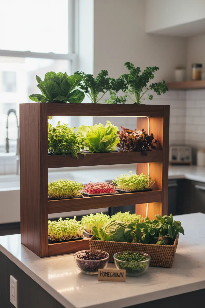 You won’t grow unlimited quantities in small spaces