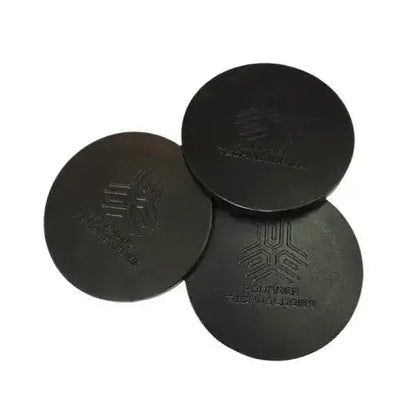 Hydroponic cup cover set of 24, 50mm black, reusable for net plant cups to prevent algae and maintain moisture