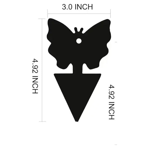 Sticky traps for hydroponic systems and indoor gardens, non-toxic solution for catching gnats, fruit flies, and small pests