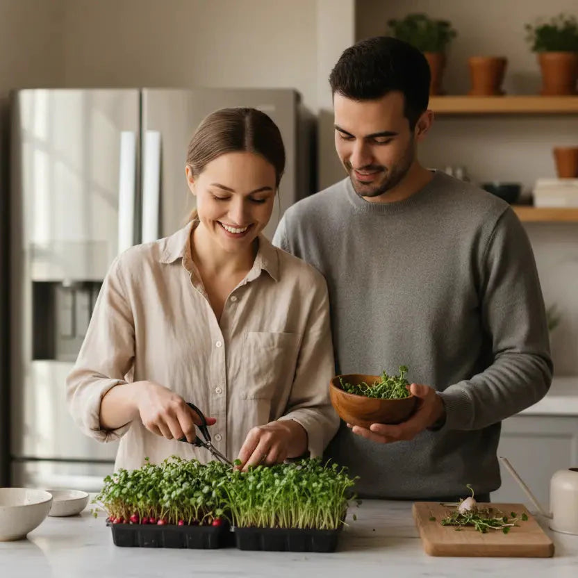 Grow Something Together: Microgreens for Couples