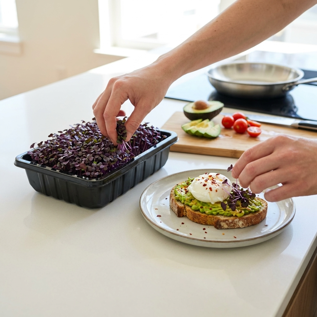 Upgrade Your Memorial Day Cookout with Homegrown Microgreens