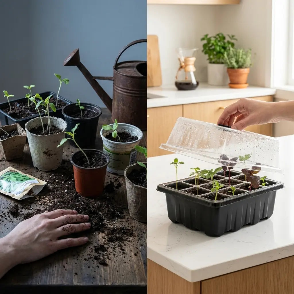 How to Plant Seeds Indoors (Step-by-Step That Works)