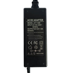 12 volt DC power adapter by Aquager powering up to 4 stacked hydroponic home farms