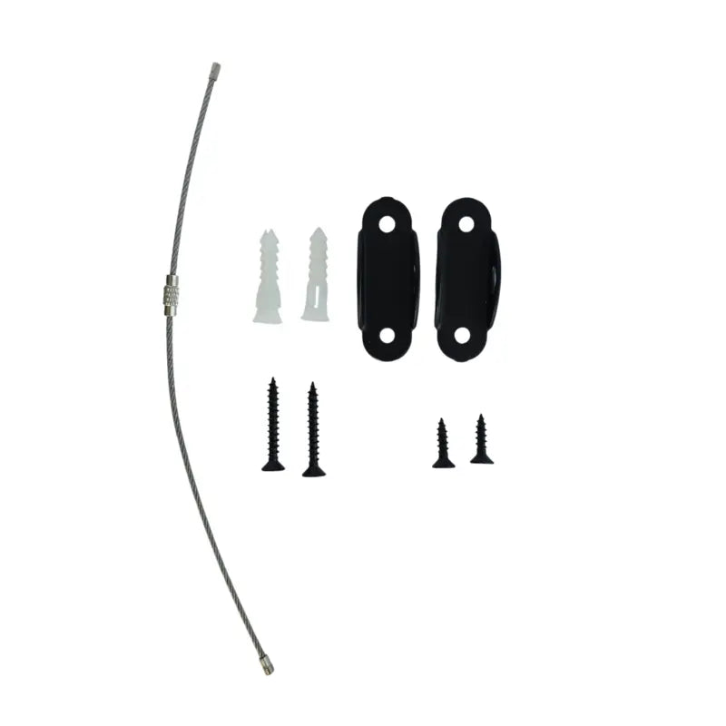 Aquager furniture anchor anti-tip safety strap kit for securing hydroponic home farm to walls