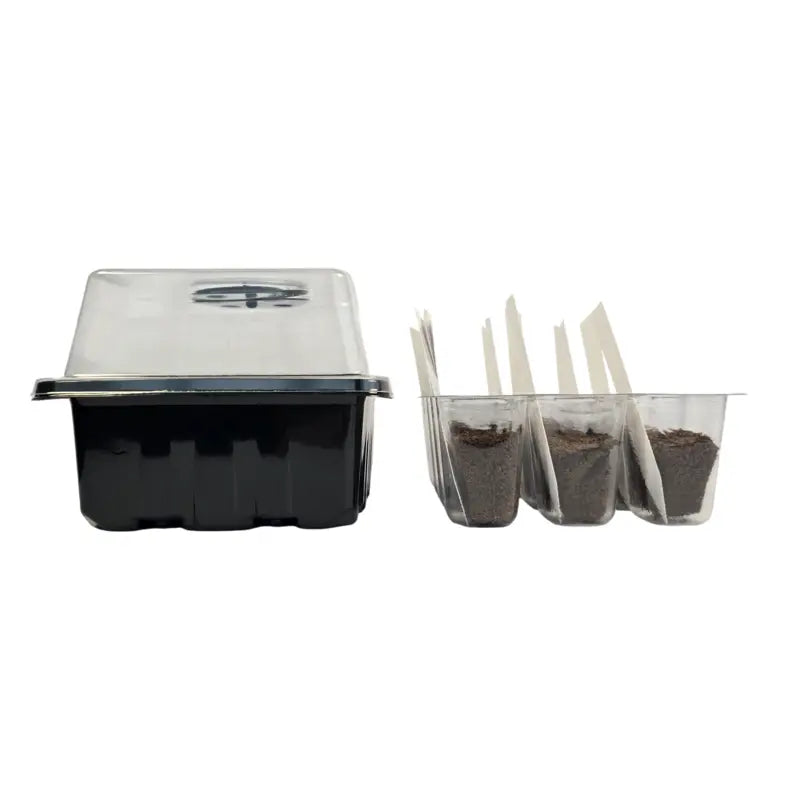 Aquager Grab & Grow Pre-Seeded Starter Kit close-up with grow mat and pre-seeded mediums