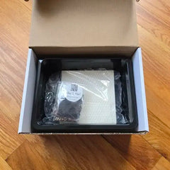 Microgreens kit inside the shipping box. Organic microgreens starter kit with humidity dome and seed varieties