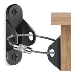 Furniture anchor for Hydroponic Home Farm, securing units to walls for safety and stability
