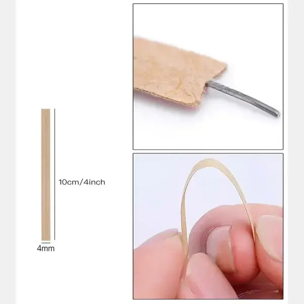 Eco friendly kraft paper twist ties for hydroponic plant support, training vines, and garden organization