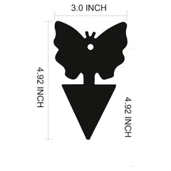 Sticky traps for hydroponic systems and indoor gardens, non-toxic solution for catching gnats, fruit flies, and small pests